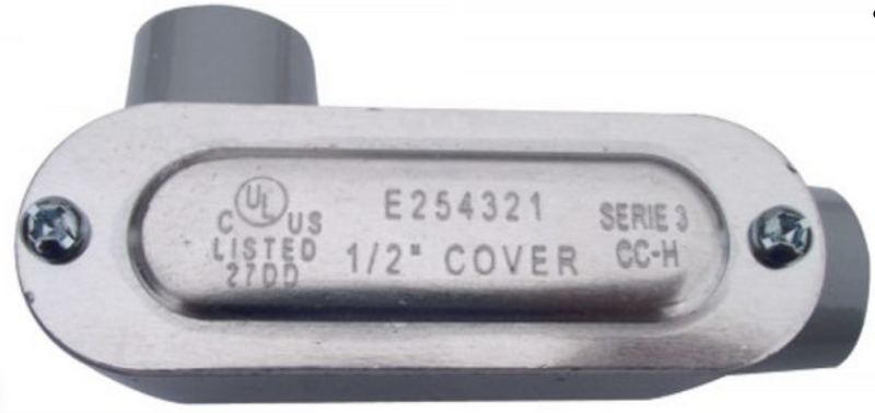 CROUSE HINDS CONDULET LL SERIE 3 CON TAPA DE 25mm