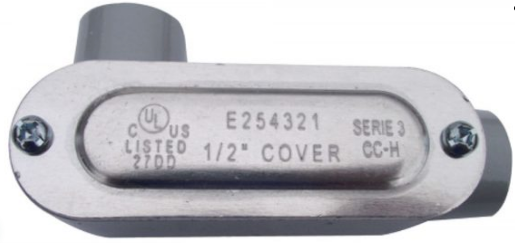 CROUSE HINDS Condulet LL serie 3 con Tapa de 25mm SKU: LL33