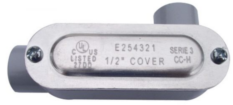 CROUSE HINDS CONDULET LR SERIE 3 CON TAPA 19MM 3/4