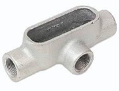 CROUSE HINDS CONDULET T SERIE 7 DE 2 508mm C/TAPA