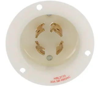 HUBBELL CLAVIJA T LOCK P/PANEL 3P4H 30A 480V