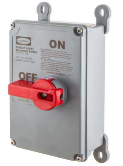 HUBBELL DIisConect 30A unfused 4X W/AC HBLDS3AC SKU: HBLDS3AC