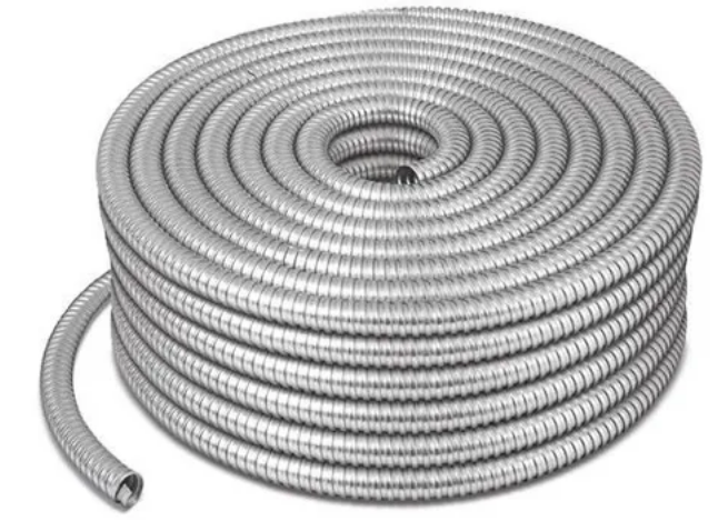 ANCLO TUBO PLICA ACERO 1 IN (25MM) ROLLO 20 MTS