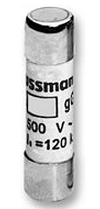 BUSS FUSIBLE FIBRA CLASE CC RETARDADO 0.5 AMPS FNQ-1/2