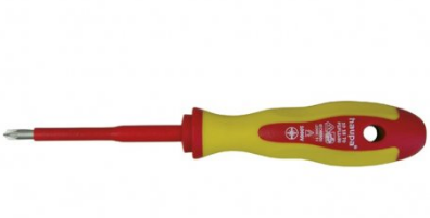 Haupa Destornillador Vde Pz/Fl 2C Tamaño 2 100X270 (Especial P/Interruptores Magnetotérmicos) SKU: 101872