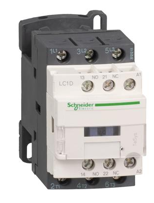 Telemec Contactor Magnético 3P 32A 1Na+1Nc B-24 Vc SKU: LC1D32BD