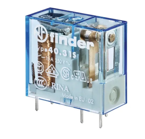 FINDER RELEVADOR MINI 10A 24VDC 1P2T 5PIN