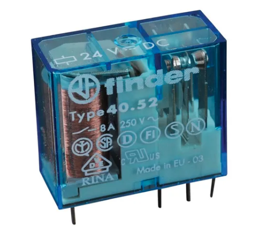 FINDER RELEVADOR MINI 8AMP 120VAC 2P2T 8PIN
