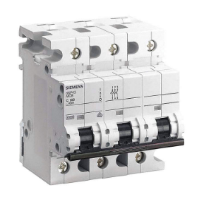 USAR 5SP4392-7 SIEMENS INTERRUPTOR TERMOMAG RIEL DIN 3P 125 A