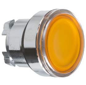TELEMEC CABEZA BOTON ILUM AMARILLO LAMP METAL