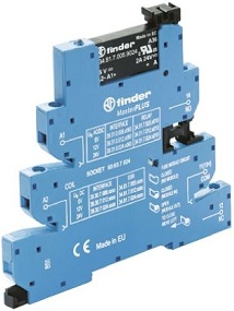 FINDER RELEVADOR TIPO CLEMA BOB 24-240VAC/DC 1P 1T 6A TORNILLO
