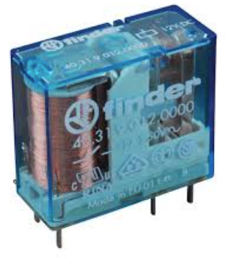 FINDER RELEVADOR MINI 1CC 10A 12VDC 1P1T 5PIN