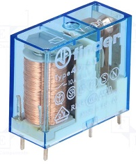 FINDER RELEVADOR MINI 10A 12VDC 1P2T 5PIN