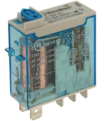FINDER RELEVADOR FASTON 1CC 12V 16 A