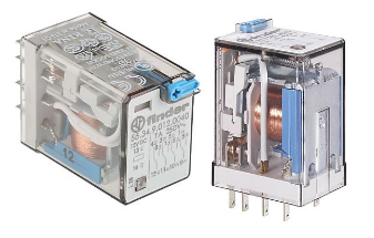 FINDER RELEVADOR ENCAPSULADO 7AMP 12VAC 4P2T 14PIN