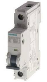 SIEMENS INT TERMOMAG P/RIEL 2P 4A C 14KA 440VAC 60VDC