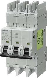 SIEMENS INT TERMOMAG P/RIEL 3P 10A C 10KA 440VAC 60VDC