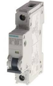 SIEMENS INT TERMOMAG P/RIEL 1P 16A C 14kA 444VAC 60VDC