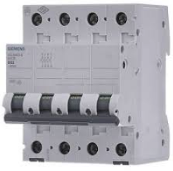 SIEMENS INT TERMOMAG P/RIEL 4P 10A C 6kA 440VAC 60VDC