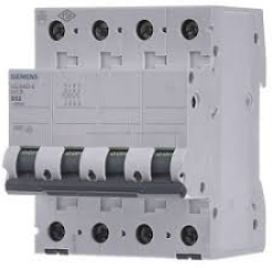SIEMENS INT TERMOMAG P/RIEL 4P 13A C 6kA 440VAC 60VDC