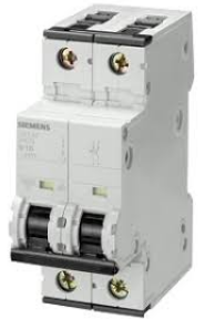 Siemens Int Termomag P/Riel 2P 2A D 10Ka 440Vac 72Vdc SKU: 5SY4202-8