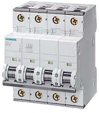 SIEMENS INT TERMOMAG P/RIEL 3P 20A D 10kA 440VAC 72VDC