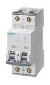 SIEMENS INT TERMOMAG P/RIEL 2P 10A C 6kA 440VAC 72VDC