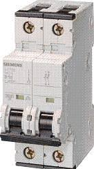 SIEMENS INT TERMOMAG P/RIEL 1P 40A C 6kA 440VAC 72VDC