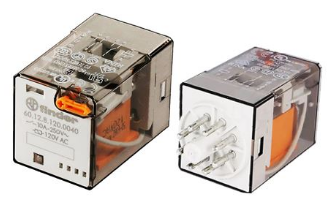 FINDER RELEVADOR ENCAPSULADO 10AMP 12VAC 2P2T 8PIN