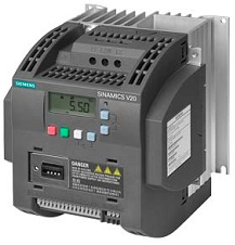 SIEMENS SINAMICS VARIADOR V20 0.16HP 1AC 200-240VAC 0.9A C/BOP