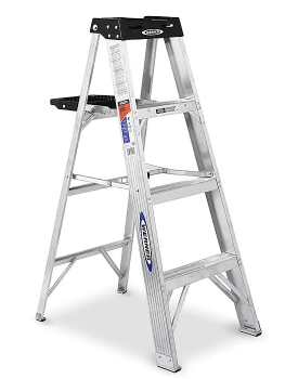 PELDAÑOS ESCALERA TIJERA AL 2 ESC TIPO II 102 KG PROFESIONAL AZUL