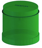 SIEMENS BALIZA 70MM MODULO VERDE S/LED 12-230V AC/DC