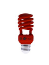 Lumi Espiral Mini Ahorrador Rojo 130V E26 SKU: ES13M-RO