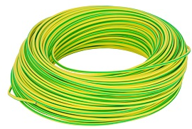 ARSA cable verde amarillo 6awg SKU: CAVEAM6
