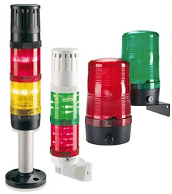 AUER TORRETA 60MM LED INERMITENTE BLANCO 120VAC 901024310