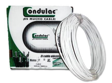 CONDULAC CABLE 16 BLANCO TF-LS CAJA 100MTS