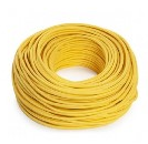 CONDELMEX cable flex 18 awg amarillo rollo 100mts SKU: FLEX18A