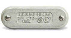 CROUSE HINDS TAPA CIEGA SERIE 7 DE 1-1/2 381 m C/EMPAQUE