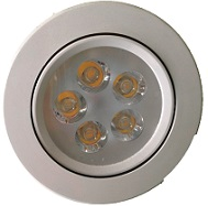 JWJ REFLECTOR E27 LED 120V 5X1W 2700K