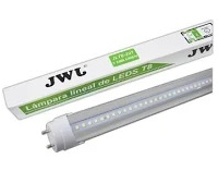 JWJ tubo led c/base 18w 2700k 1200mm 120vac transp SKU: JLT5-N18-2700