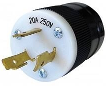 LEGRAND CLAVIJA MVUELTA 2P+T 20 A 250VAC L6-20