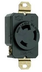 LEGRAND RECEPTACULO MVUELTA 2P-T 20A 125VAC L5-20