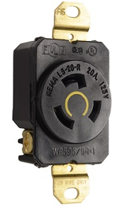 LEGRAND TOMA MVUELTA 2P+T 20A 125VAC L5-20