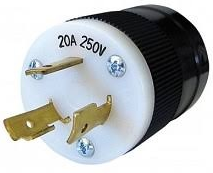 LEGRAND TOMA MVUELTA 2P+T 20A 250VAC L6-20