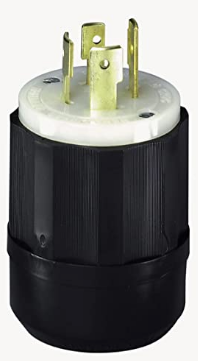 LEVITON clavija media vuelta  4p+t 20a 277/480vac l22-20 SKU: LV2521-000