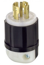LEVITON CLAVIJA MVUELTA 4P+T 30A 277/480VAC L22-30