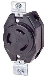 LEVITON RECEPTACULO MVUELTA 3P 30A 125/250V NO NEMA LV3330-00C