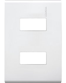 MODUS placa 2 unidades blanca SKU: E5N2BNR