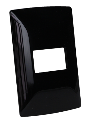 QUINZIÑO MX placa resina c/chasis negro obsidiana 1 mod SKU: QZ4803M1NR