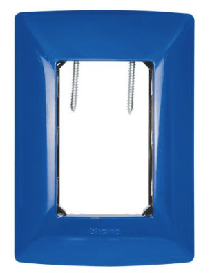 QUINZIÑO MX placa resina chais azul 3 modulos SKU: QZ4803M3AZ